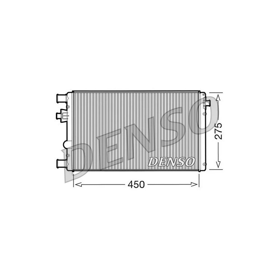DENSO DRM09042 Engine Radiator for Fiat Seicento / 600 Hatchback (187)