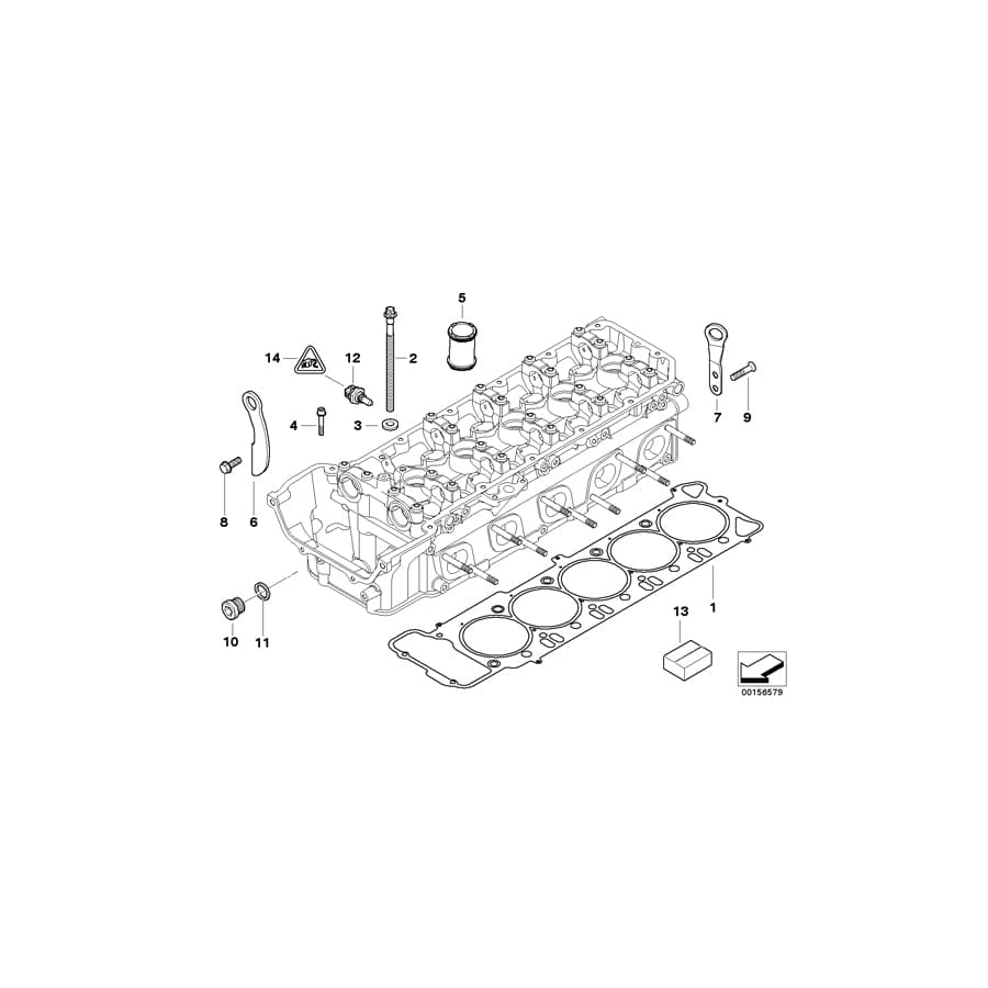 Genuine BMW 11127832685 E64 E60 E63 Shackle (Inc. M5 & M6)