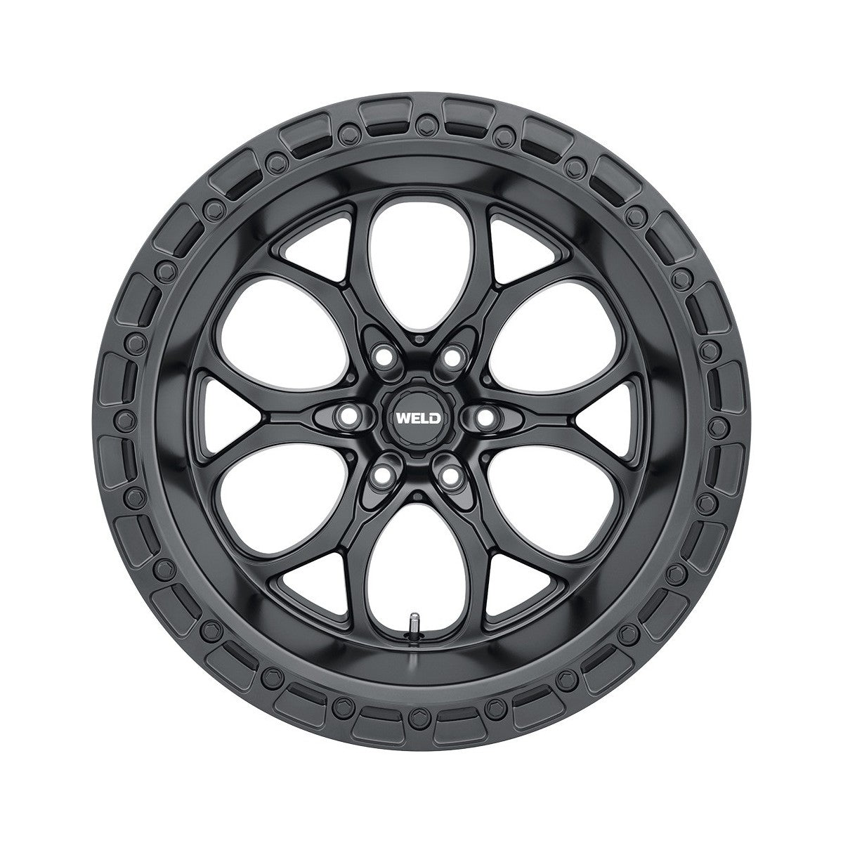 Weld W10889084576 Ledge 6 W108 Wheel 18x9 6x139.7 ET19 BS5.76 Satin Black