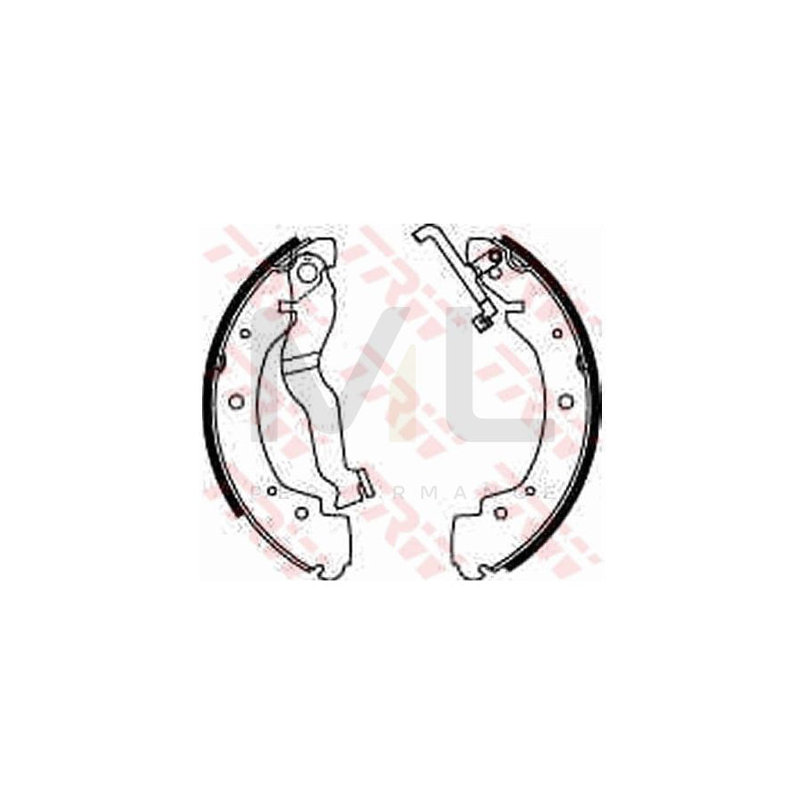 TRW GS8530 Brake Shoe Set for VW TRANSPORTER