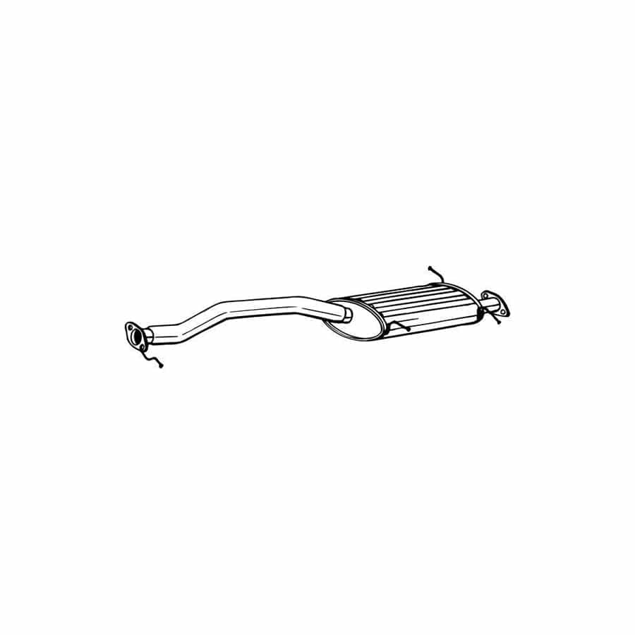 Bosal 283-873 Middle Silencer for KIA Sportage I (K00, Ja)