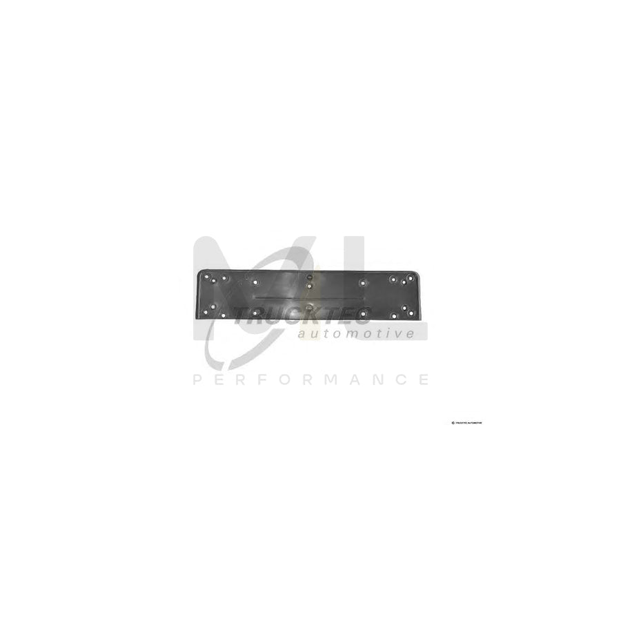 TRUCKTEC AUTOMOTIVE 08.62.379 Number plate holder for BMW 5 Saloon (E60) Black, frameless