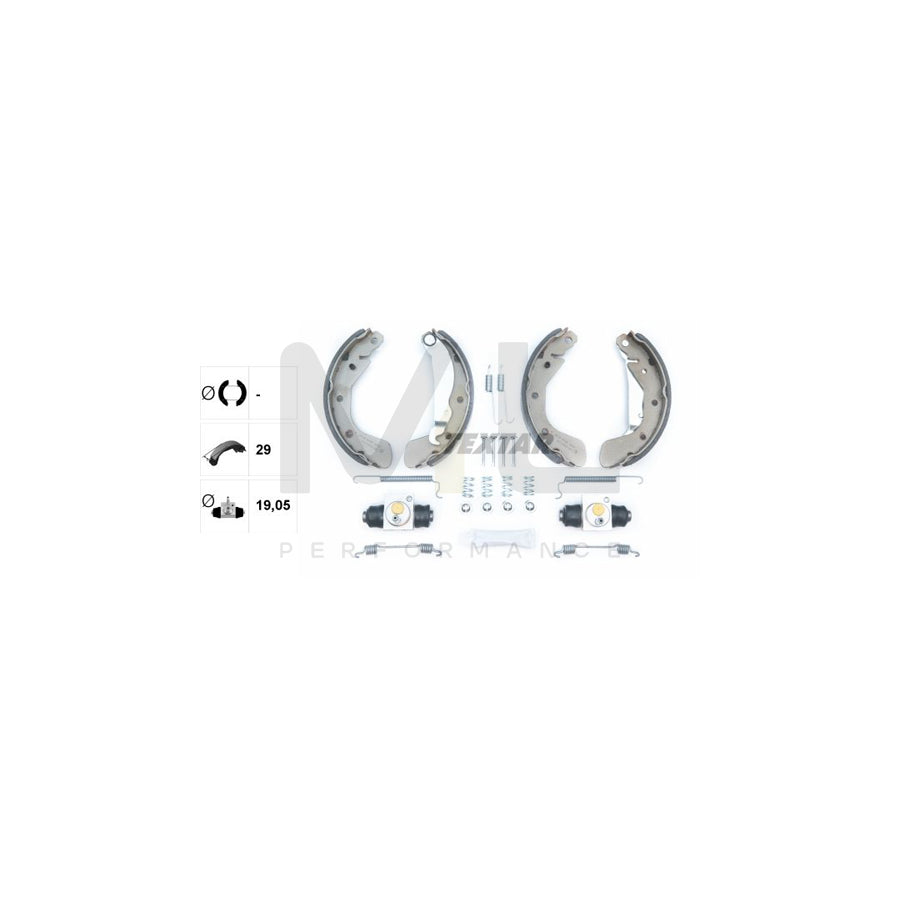 TEXTAR Shoe Kit 83058100 Brake Shoe Set