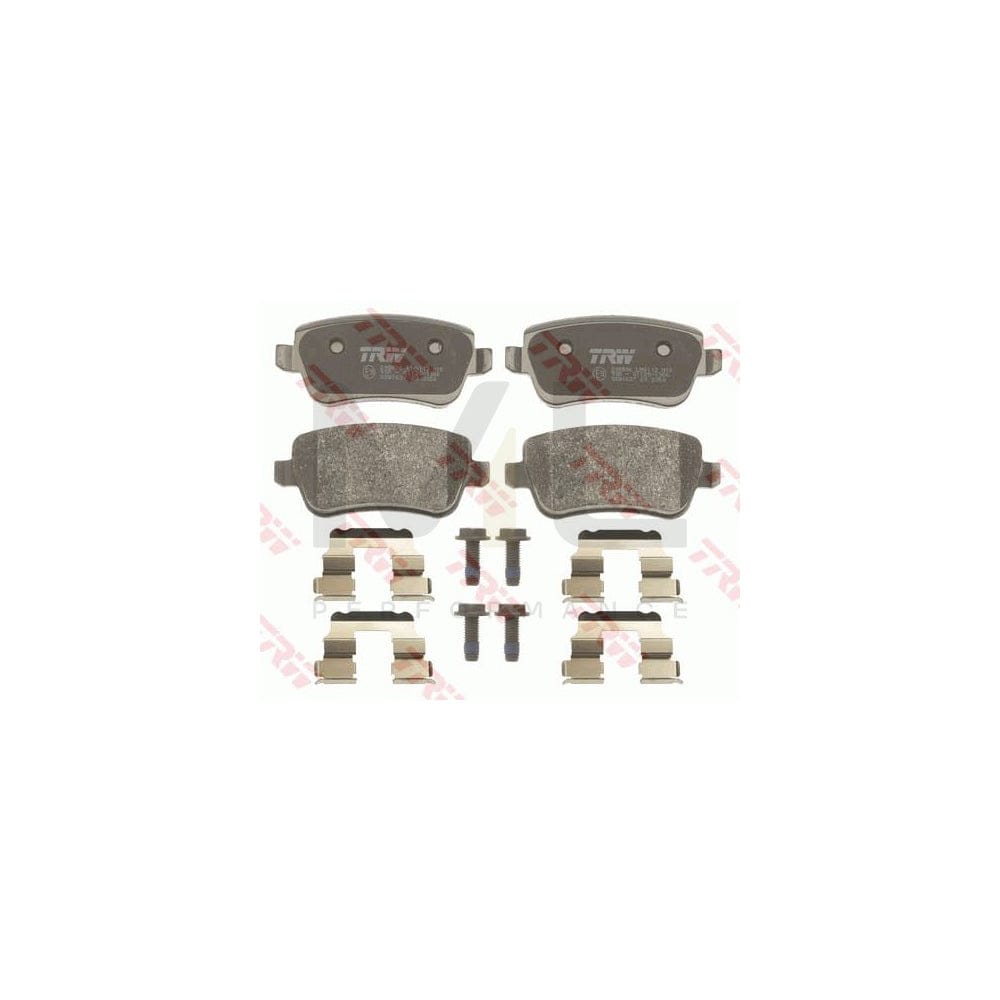 TRW Cotec Gdb1637 Brake Pad Set For Fiat Croma Ii Estate (194) Not Prepared For Wear Indicator, With Brake Caliper Screws, With Accessories