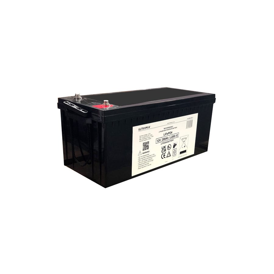 Ultramax Lithium High Performance 200AMP LiFePO4 Battery x1