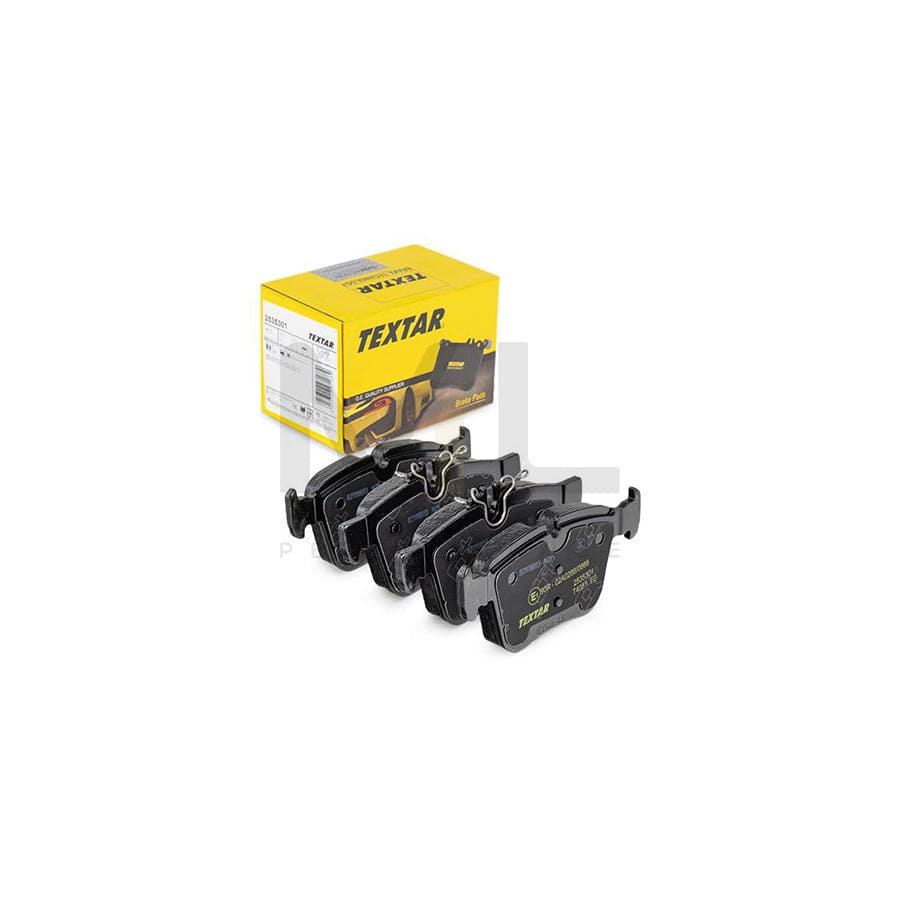 TEXTAR 2535301 Brake pad set prepared for wear indicator