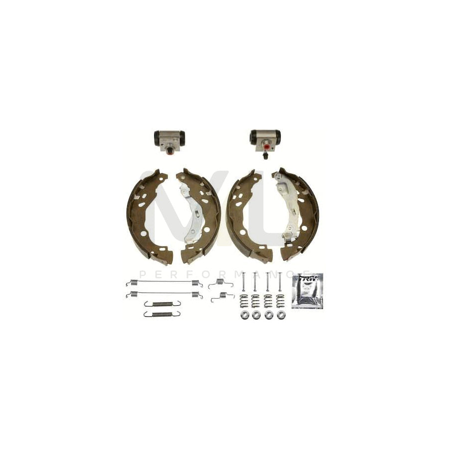 TRW Brake Kit BK1753 Brake Shoe Set for LANCIA Ypsilon II (843) with wheel brake cylinder