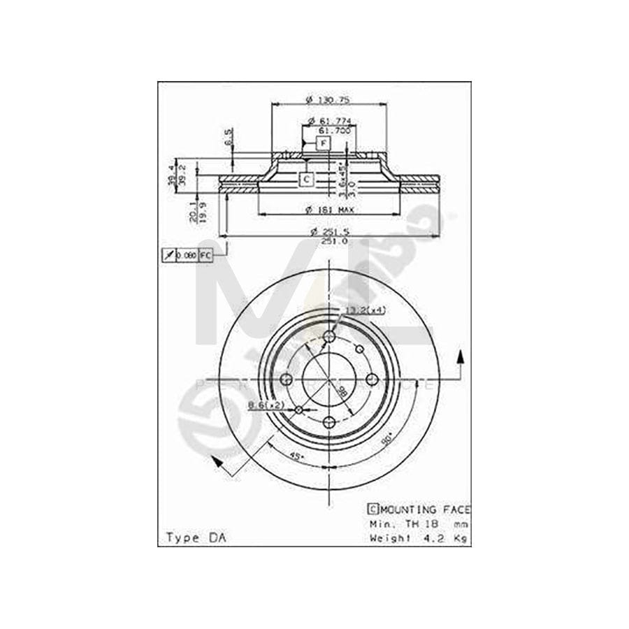 brembo-09-5307-10-brake-disc-internally-vented