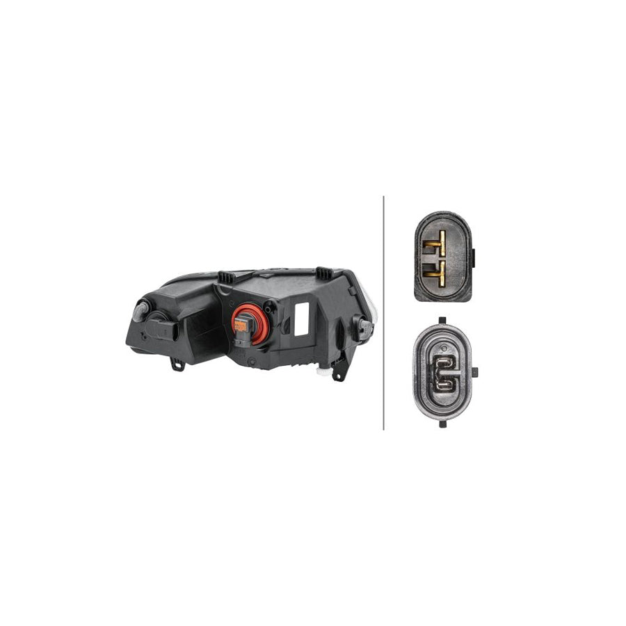 Hella 1NA 011 987-111 Fog Light For VW Polo