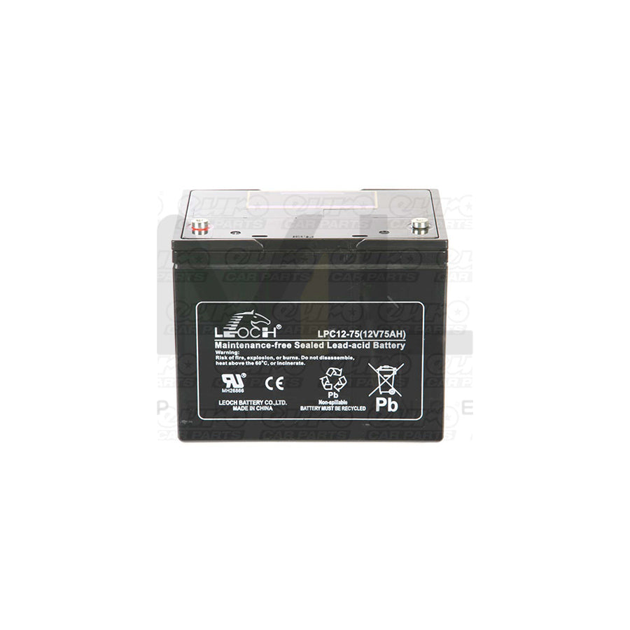 Leoch VRLA Sealed Battery - 12V 75Ah