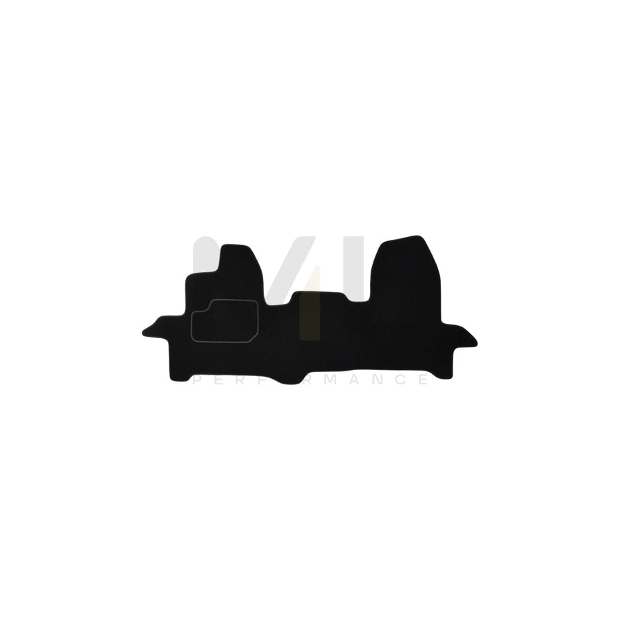 MAMMOOTH Tailored A041 FOR350 PRM 01 Floor mat set for FORD TRANSIT Custom Textile, Front, Quantity: 1, Black