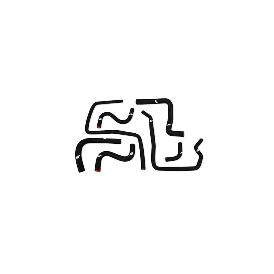 Mishimoto MMHOSE-SUB-ANC4BK 06-07 Subaru STI / 06-07 WRX Black Silicone Ancillary Hoses
