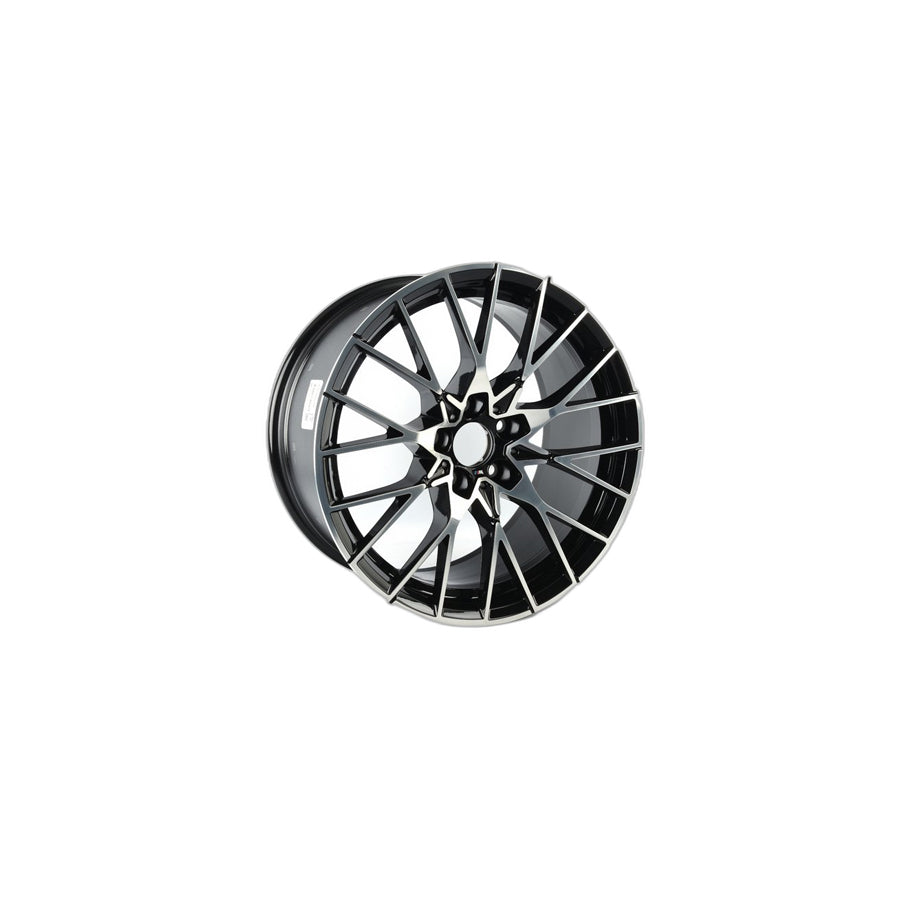 Genuine BMW 36118073848 F87 Disc Wheel Light Alloy Jet Bl.Sol.Paint 10JX19 ET:40 (Inc. M2 Competition)