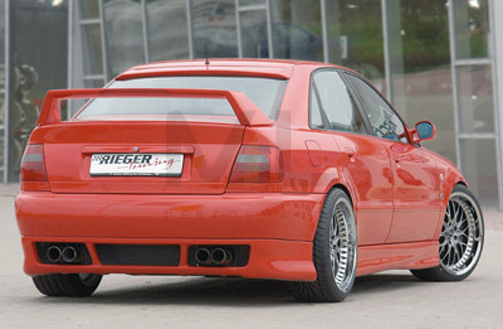 Rieger 00055036 Audi B5 A4 Rear Diffuser - RS4-Look 3 | ML Performance UK Car Parts