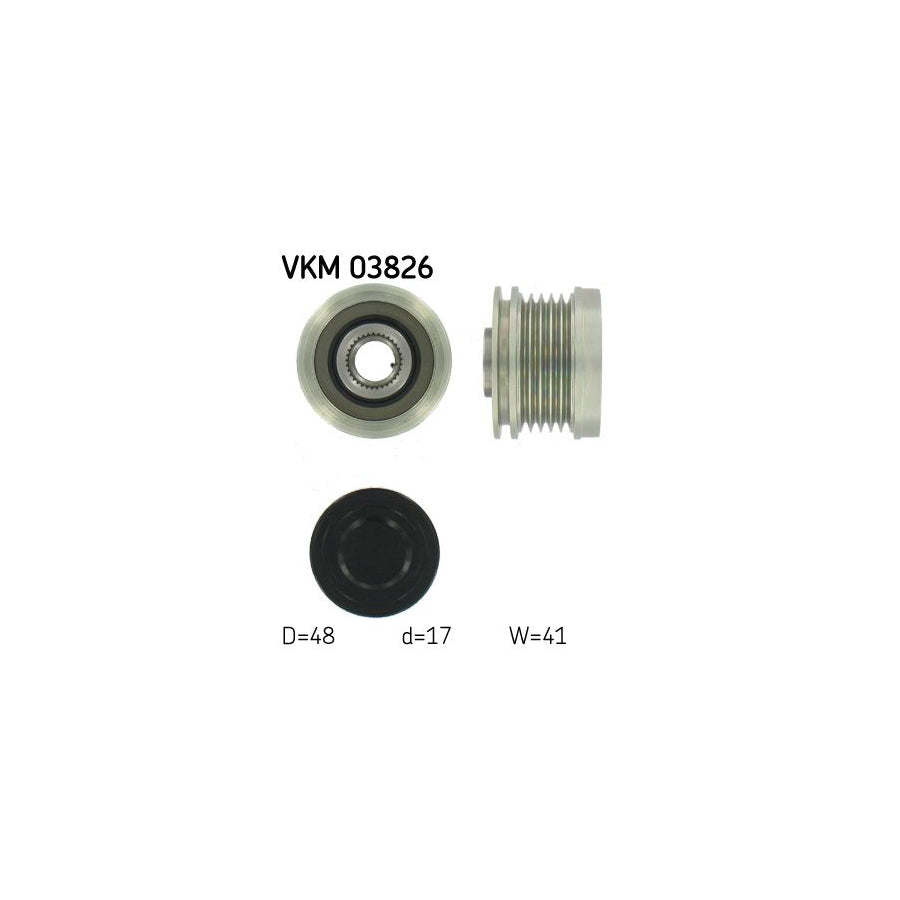 Skf Vkm 03826 Alternator Freewheel Clutch