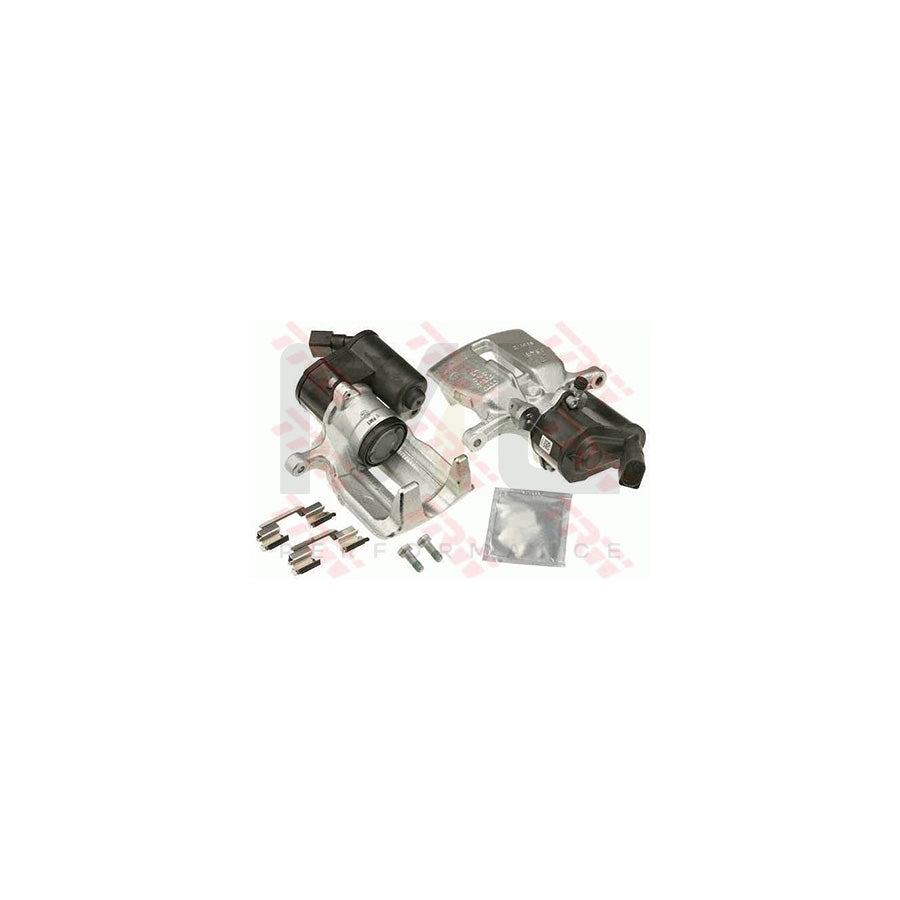 TRW BHT152E Brake Caliper for AUDI A6 for vehicles with electric parking brake