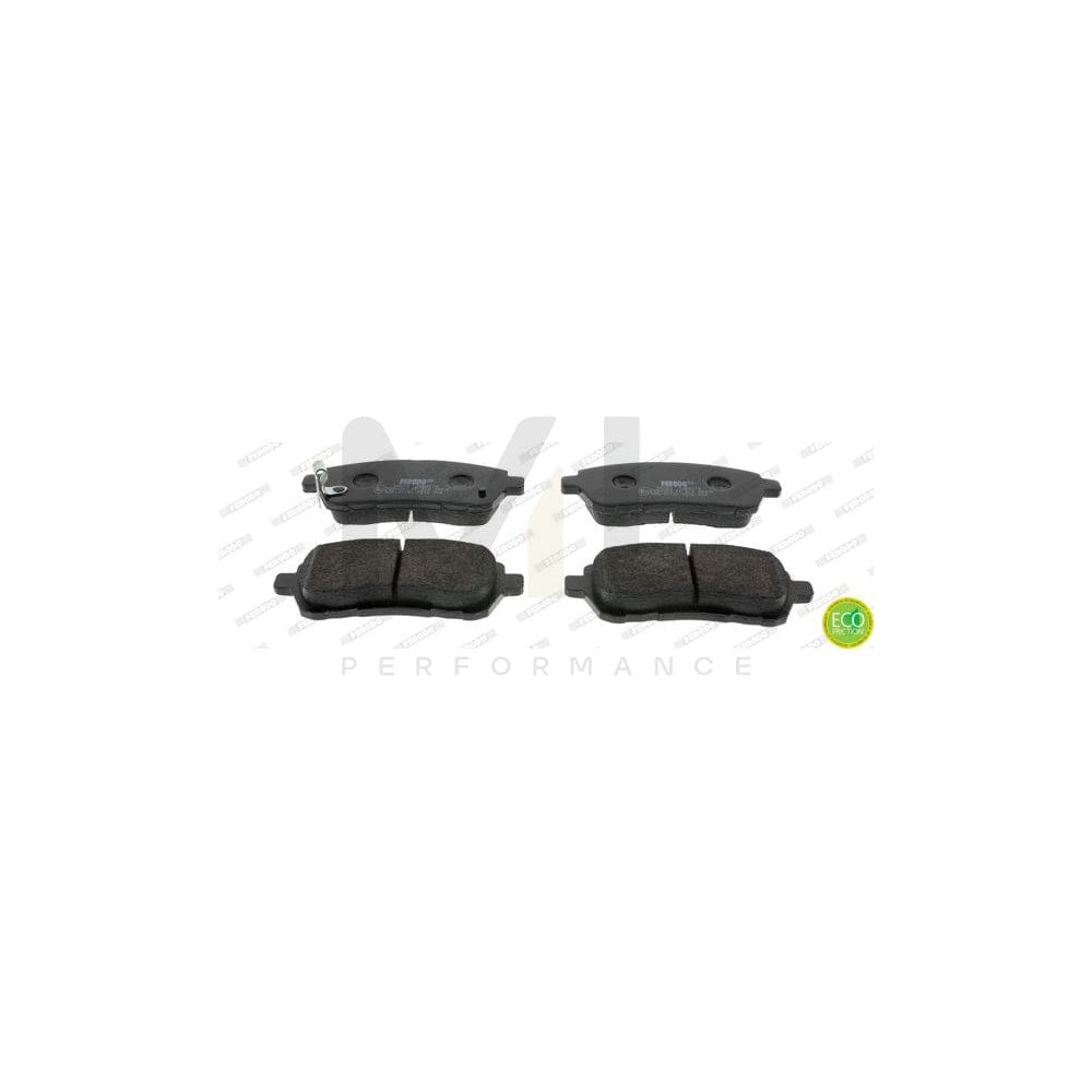 Ferodo Premier Eco Friction FDB4110 Brake Pad Set With Acoustic Wear Warning, Without Accessories