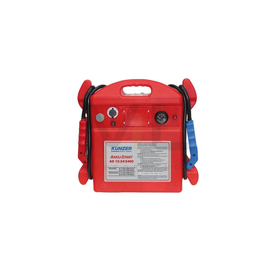 KUNZER ASM 12/500 Battery Charger with jump starter, 12V