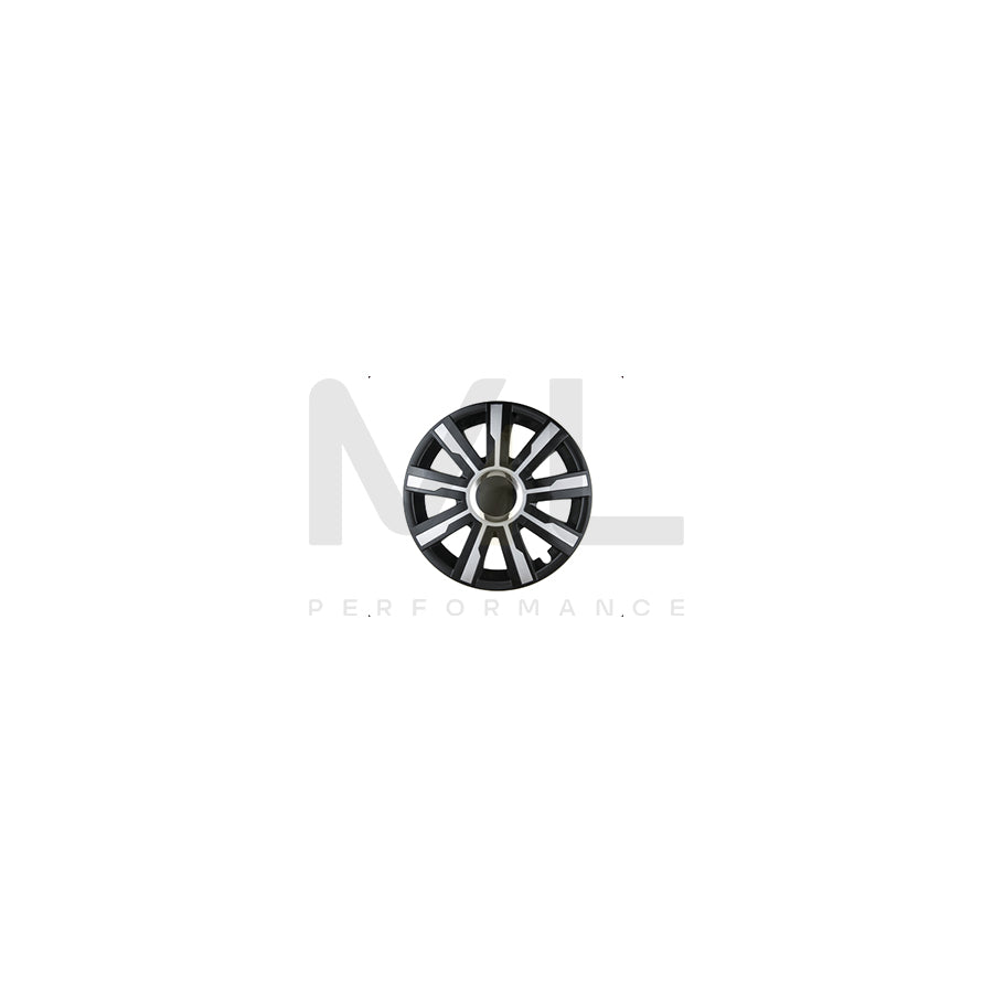 LEOPLAST MIRAGE CZ SR 16 Wheel trims 16 Inch Black/Silver