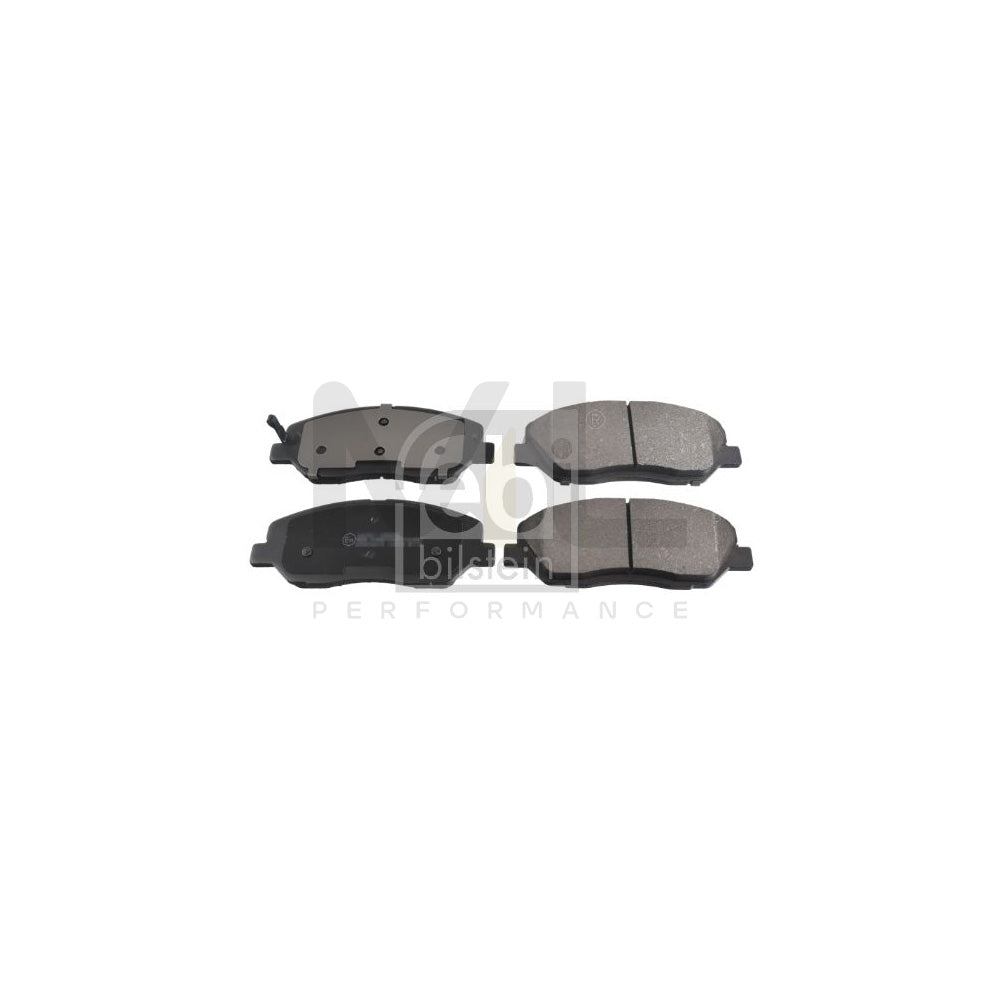 Febi Bilstein 16667 Brake Pad Set Front Axle, With Acoustic Wear Warning | ML Performance Car Parts