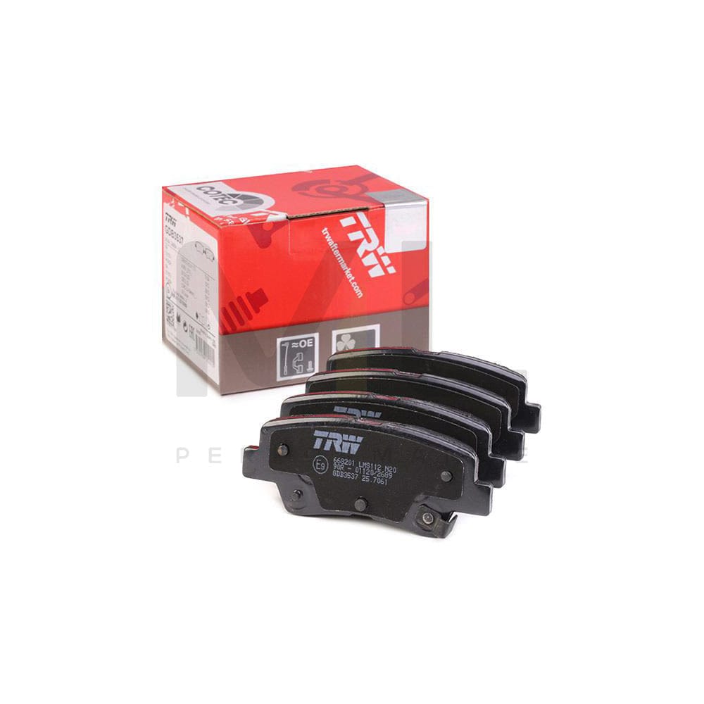 TRW Cotec Gdb3537 Brake Pad Set With Acoustic Wear Warning