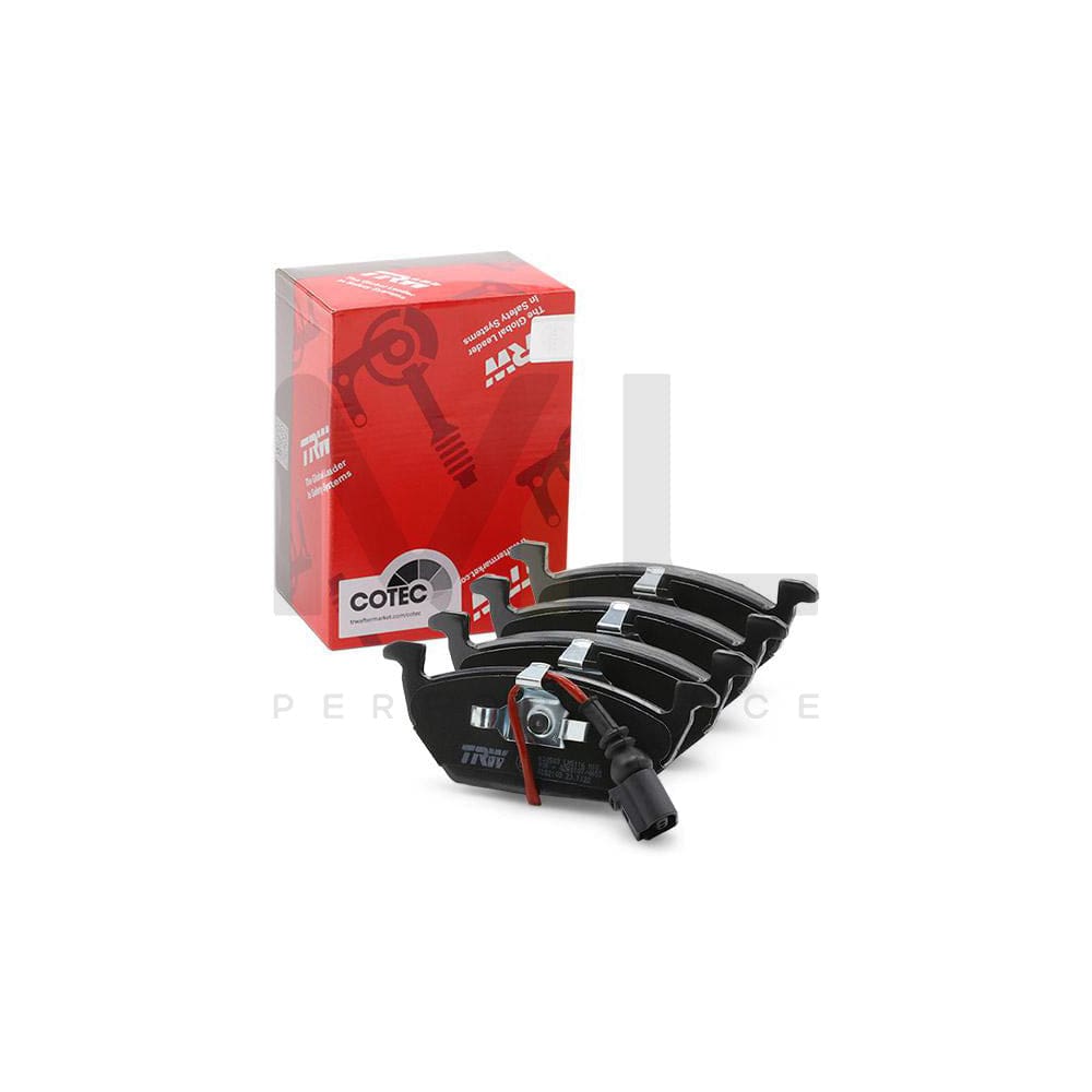 TRW Cotec Gdb2108 Brake Pad Set Incl. Wear Warning Contact