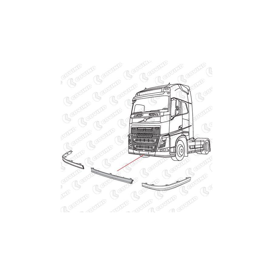 Covind 4Fh/102 Front Splitter
