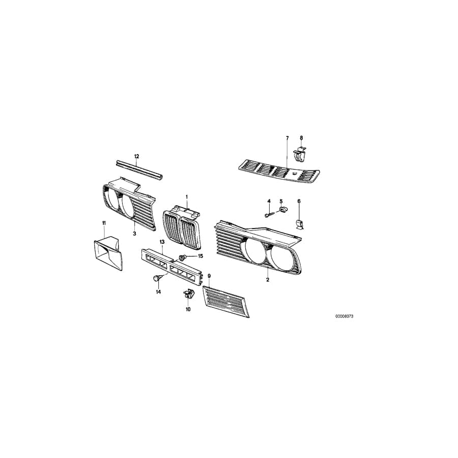 Genuine BMW 51718121424 E30 Cover (Inc. 316i, 320i & 318i)