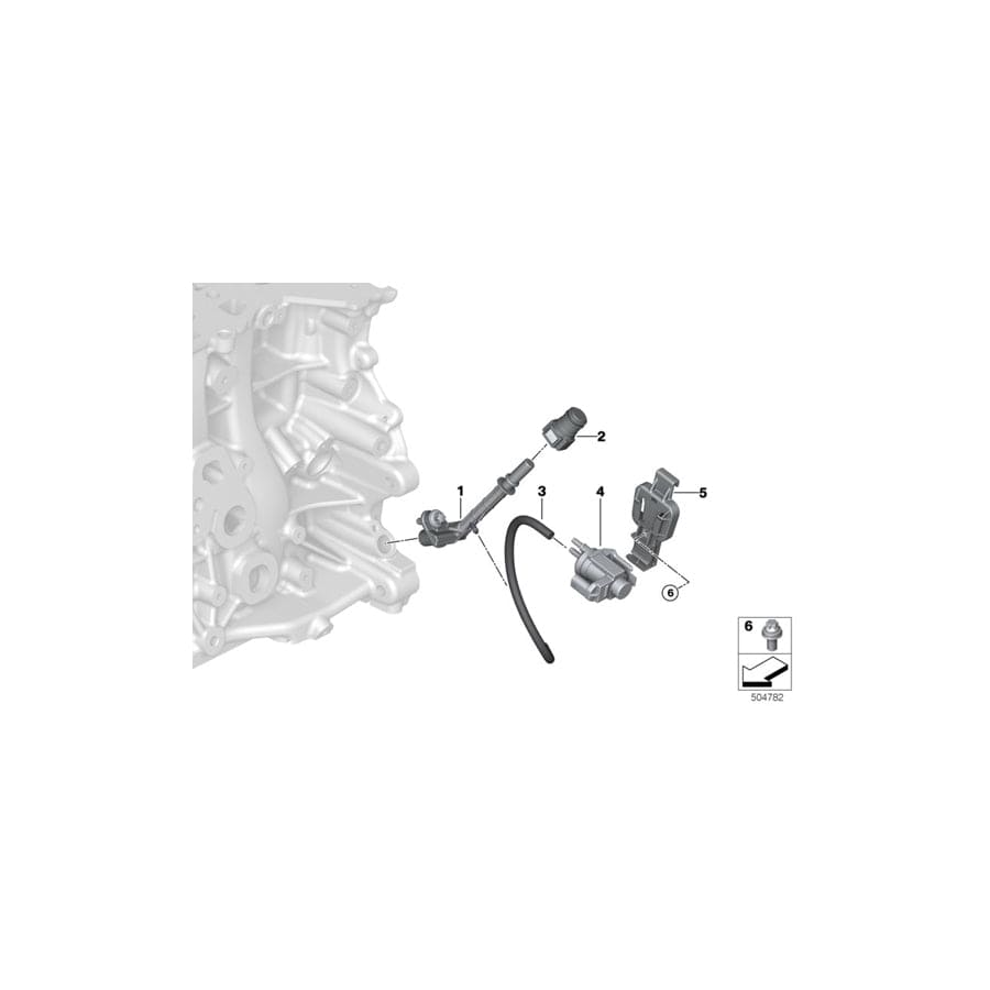 Genuine BMW 11669424261 G11 G12 G05 Holder (Inc. 745eX, 745LeX & 745Le)