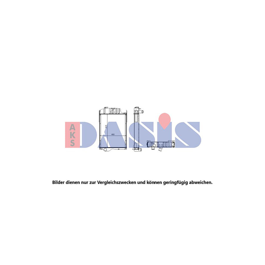 AKS Dasis 440049N Engine Radiator