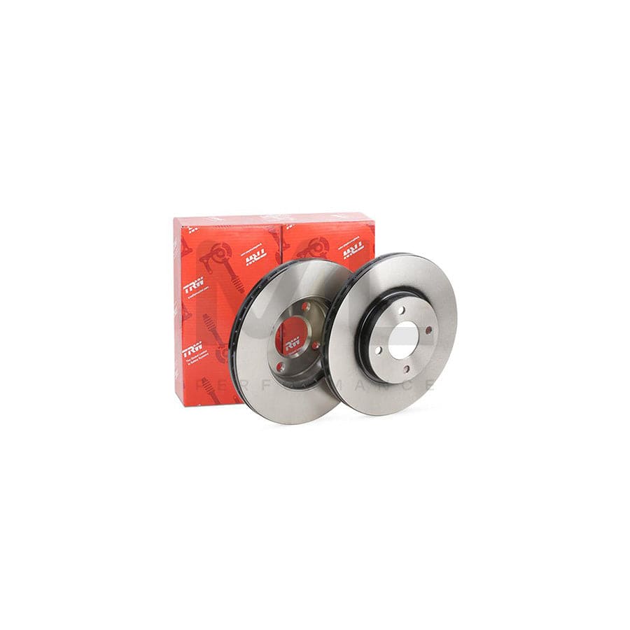 TRW DF6430 Brake Disc Vented, Painted - 1 piece