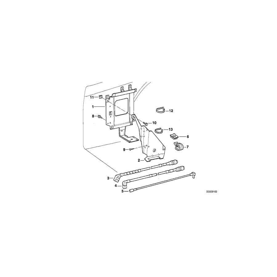 Genuine BMW 65128383855 E38 Connection Cable Cd-Changer 4940mm (Inc. 740d, 750iLP & 735i)
