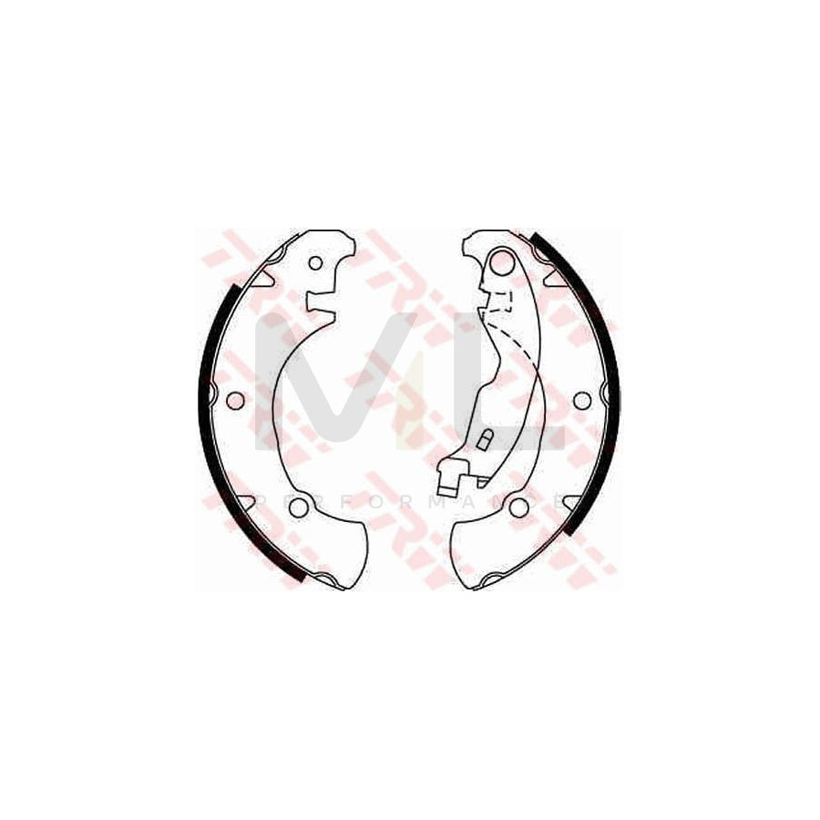TRW GS8654 Brake Shoe Set