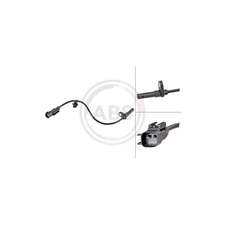 A.B.S. 31809 ABS Sensor for FORD TRANSIT
