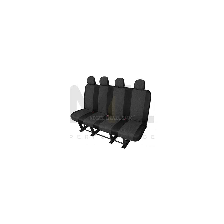 KEGEL 5-1448-217-4015 Car seat cover Black, Polyester, Rear