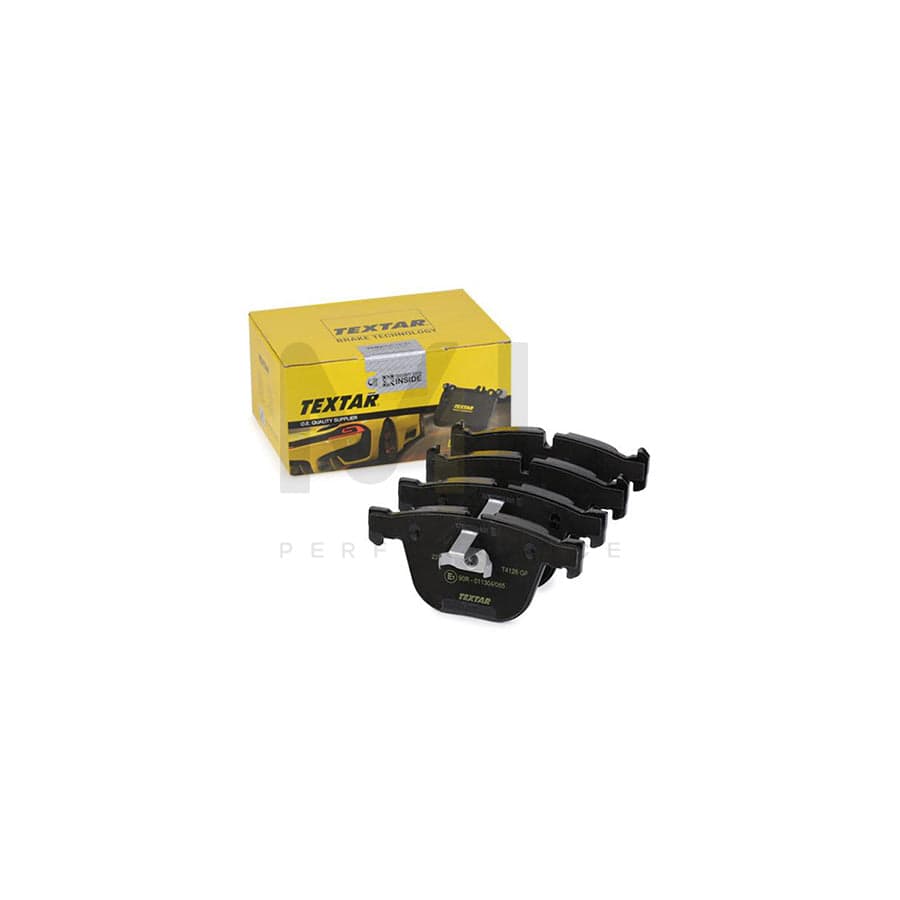 TEXTAR 2373001 Brake pad set prepared for wear indicator