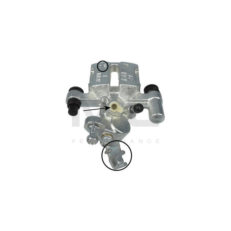HELLA 8AC 355 380-321 Brake Caliper for MAZDA 323 without holder | ML Performance Car Parts