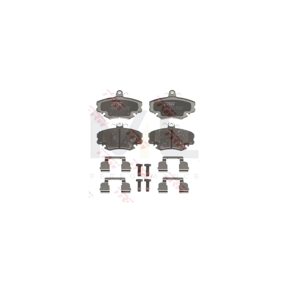 TRW Cotec Gdb1634 Brake Pad Set Prepared For Wear Indicator, With Brake Caliper Screws, With Accessories