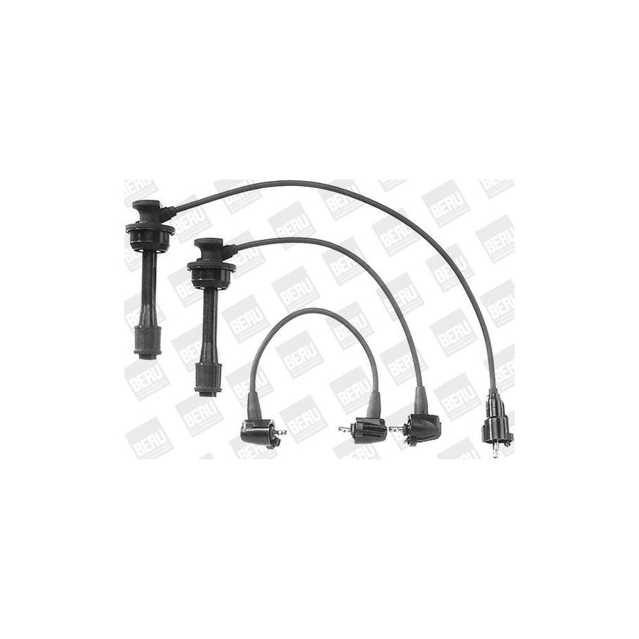 Beru Zef929 Ignition Cable Kit for Toyota Celica V Convertible (T180)