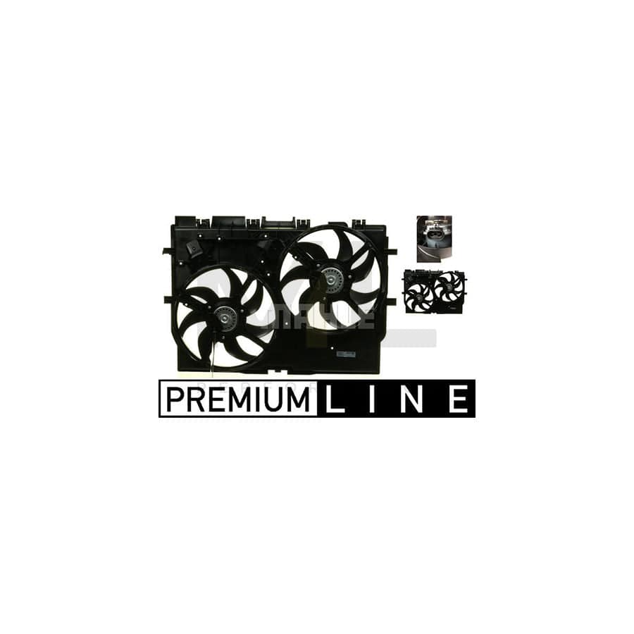 MAHLE ORIGINAL CFF 229 000P Fan, radiator for FIAT DUCATO for vehicles without air conditioning, ???: 390mm | ML Performance Car Parts