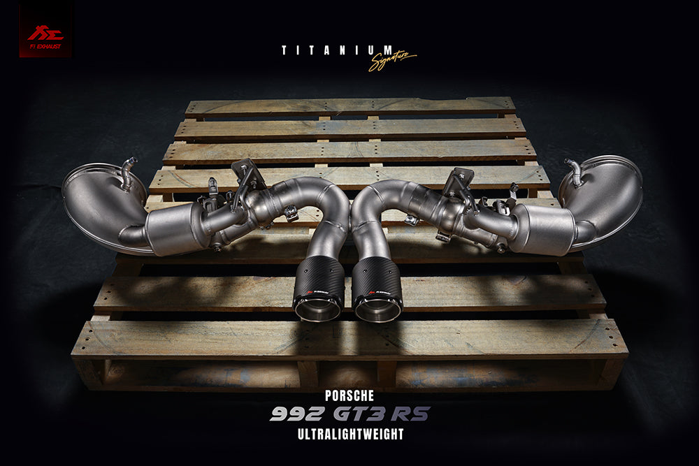 FI Exhaust Porsche 992 GT3 Titanium Signature Series 2021+