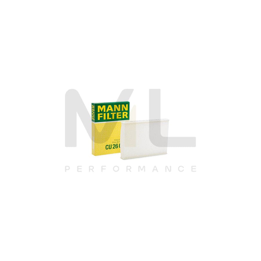 MANN-FILTER CU 26 006 Pollen filter Particulate Filter