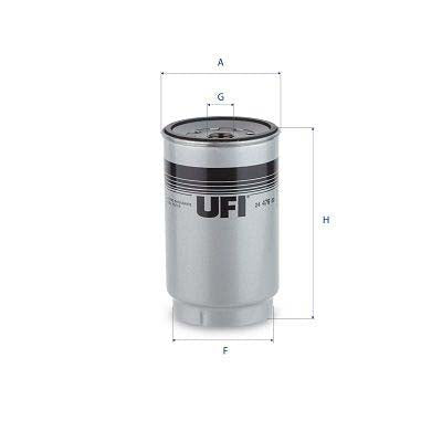 UFI 24.476.00 Fuel Filter