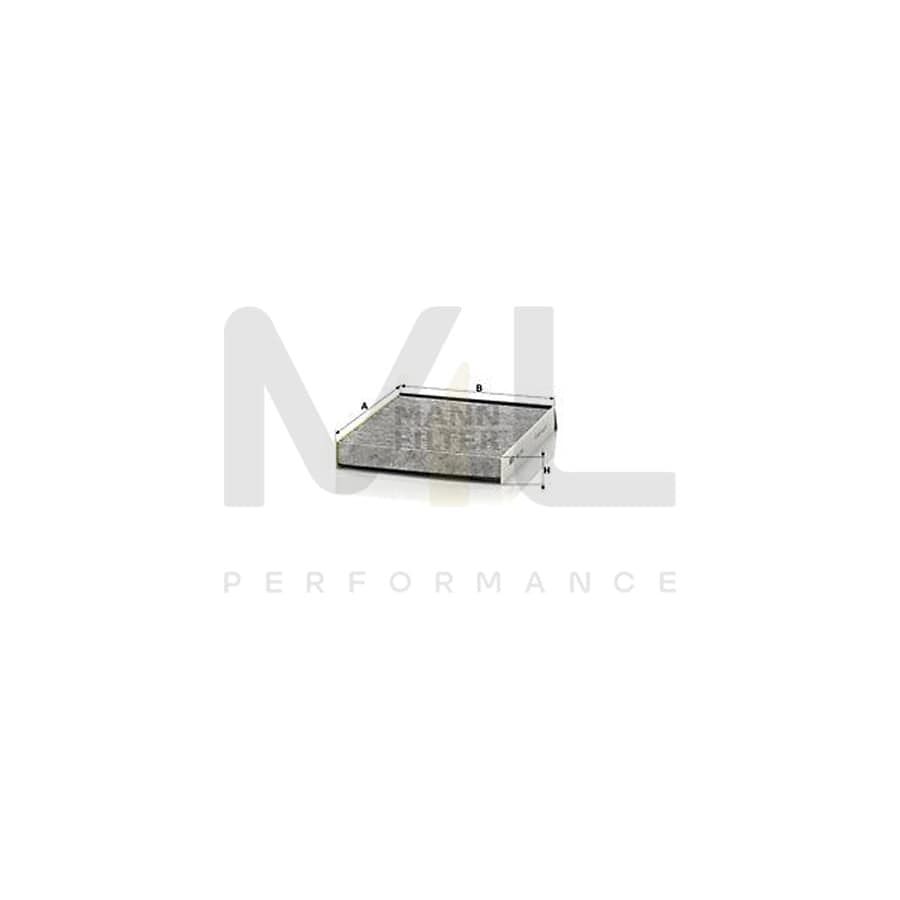MANN-FILTER CUK 2240 Pollen filter for RENAULT Scénic I (JA0/1, FA0) Activated Carbon Filter