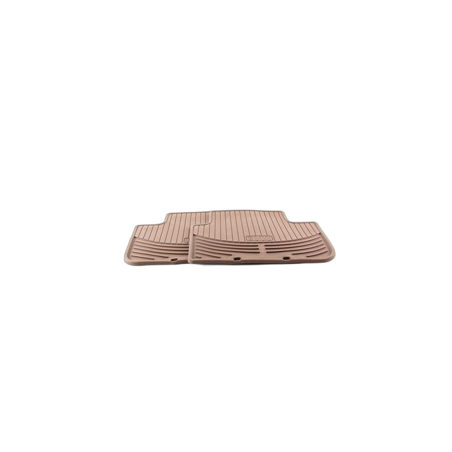 Genuine BMW 82110305177 E83 Rubber Floor Mats E83 BEIGE REAR (Inc. X3 3.0si, X3 3.0i & X3 2.5i)