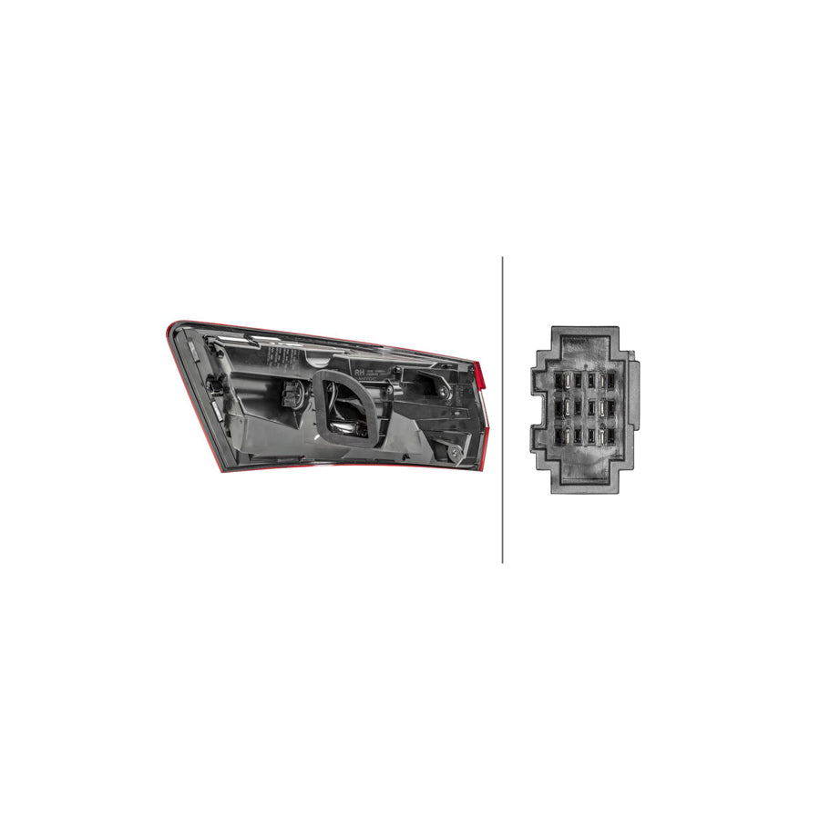 Hella 2SK 354 832-081 Rear Light For Skoda Superb III Estate (3V5)