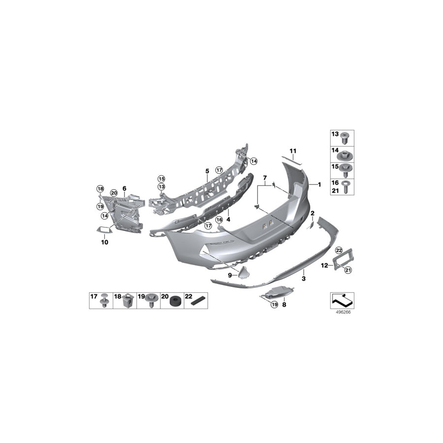 Genuine BMW 51127469443 G16 G14 G15 Left Finisher (Inc. 840dX, 840i & 840iX)