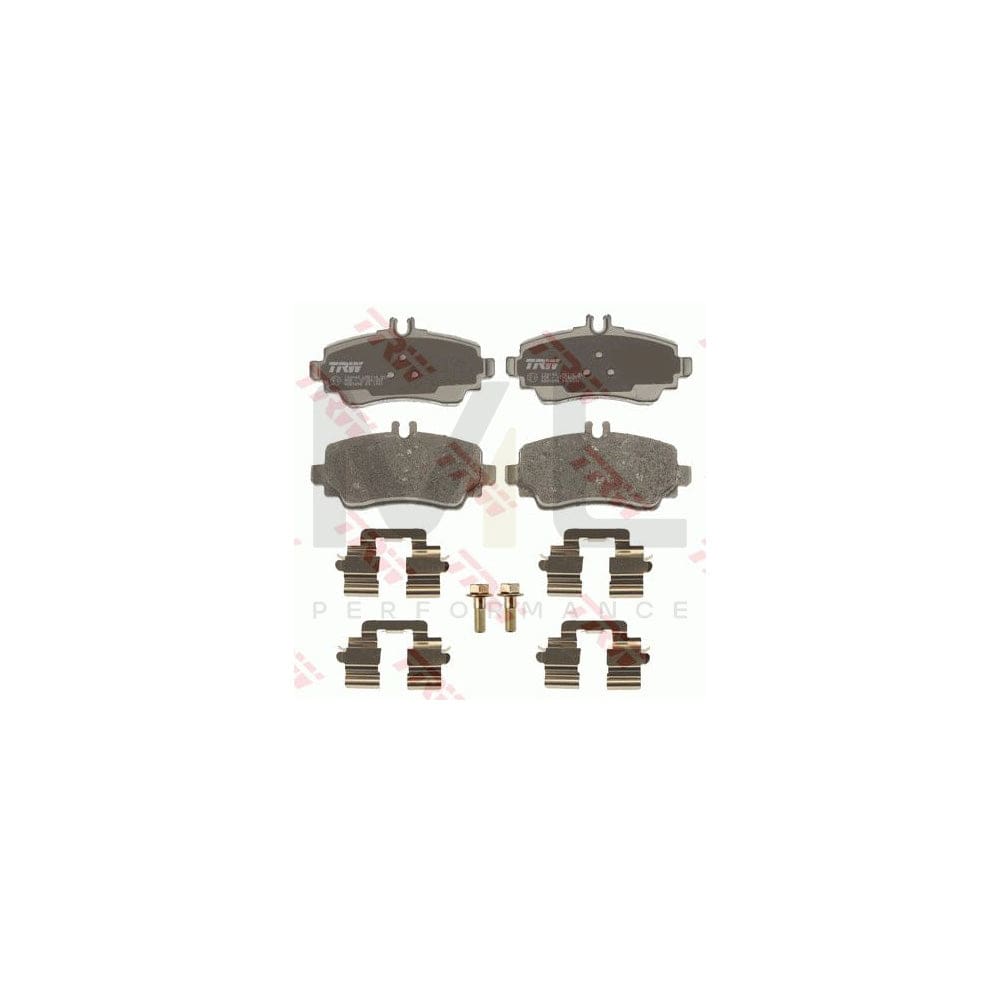 TRW Cotec Gdb1292 Brake Pad Set Suitable For Mercedes-Benz A-Class (W168) Prepared For Wear Indicator, With Brake Caliper Screws, With Accessories