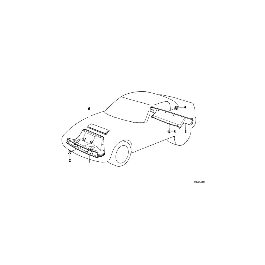 Genuine BMW 51712291241 Air Duct (Inc. Z1)