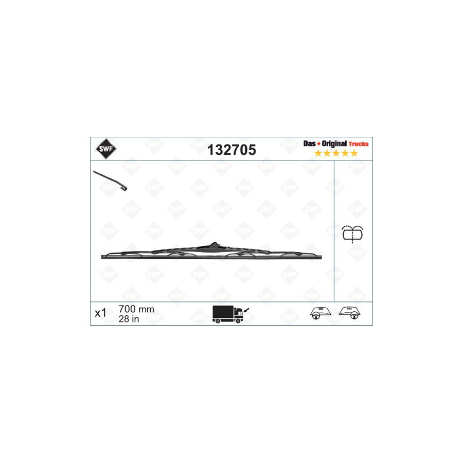 Swf 132705 Original Trucks Wiper Blade